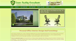 Desktop Screenshot of evansfacilityconsultants.com